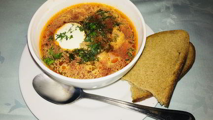 Рецепт Красного борща из индейки