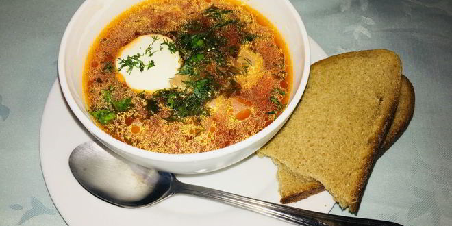 Рецепт красного борща из индейки