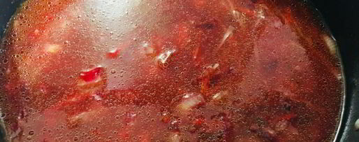 Шаг 10: красного борща из индейки