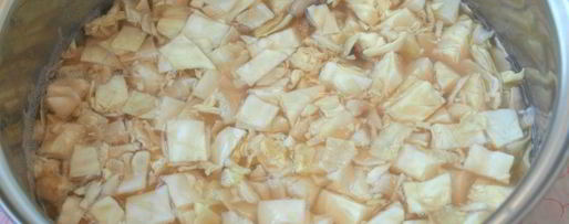 Шаг 3: постного борща с фасолью и толстолобиком в томате