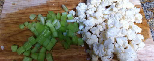 Шаг 3: постного борща с цветной капустой