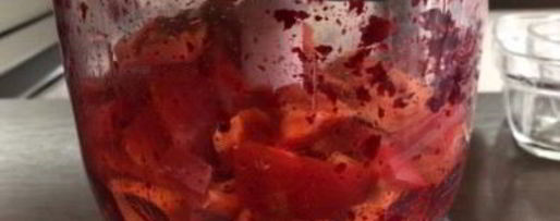 Шаг 1: вкусной борщевой заправки на зиму