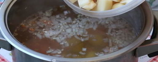 Шаг 6: зеленого борща с фрикадельками и со щавелем