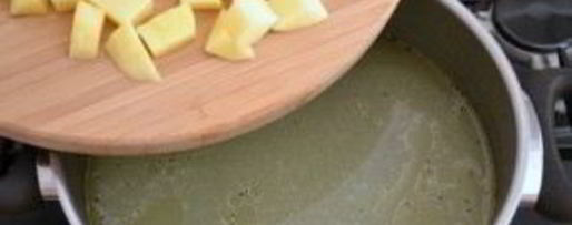 Шаг 4: зеленого борща с курицей