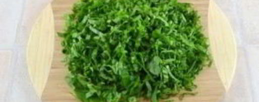 Шаг 6: зеленого борща с курицей