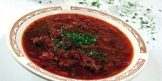 Рецепт жареного борща