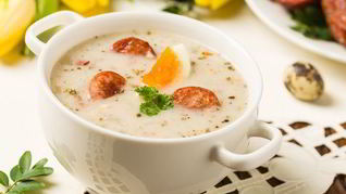 Рецепт Журька — белого борща