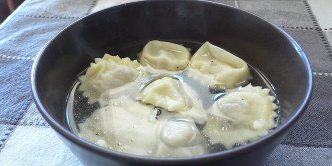 Рецепт анолини в бульоне по-пьячентски