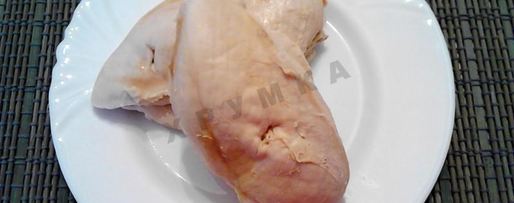 Шаг 4: бульона из куриных грудок