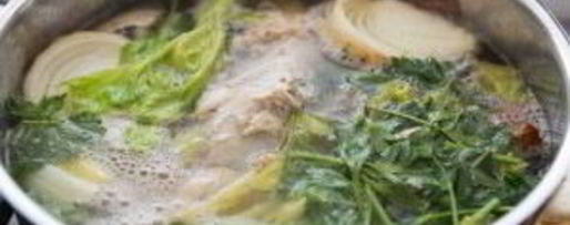 Шаг 3: бульона из курицы