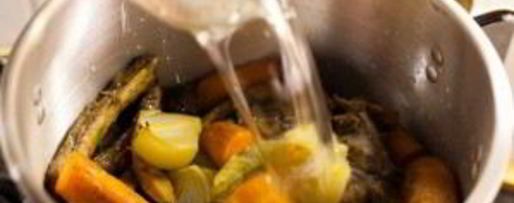 Шаг 2: бульона замороженного