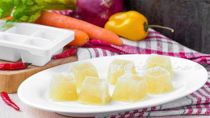 Рецепт Домашнего бульонного кубика