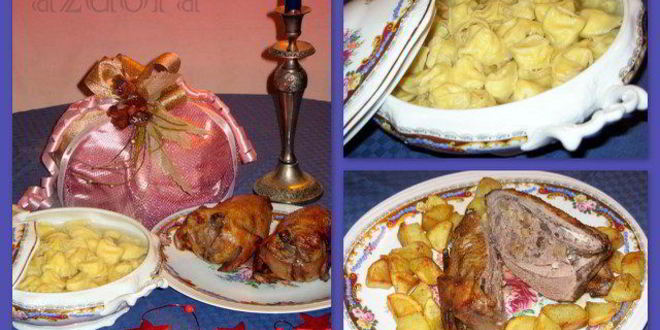 Рецепт каппеллетти в бульоне и фаршированные голуби