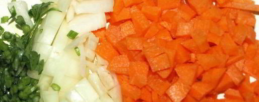 Шаг 1: куриного бульона с фрикадельками из индейки