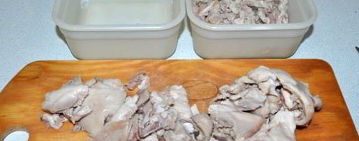 Шаг 4: мороженного куриного бульона