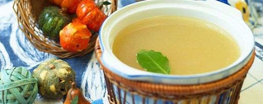 Шаг 3: мясного бульона, а в частности, бульон из телятины