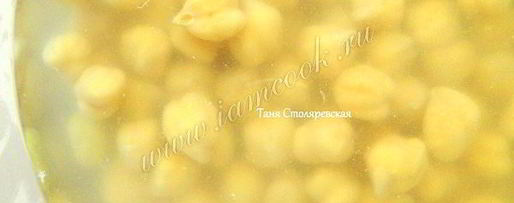 Шаг 3: нутового супа на курином бульоне