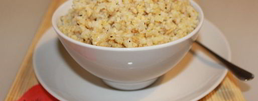 Шаг 4: пшеничной каши на курином бульоне