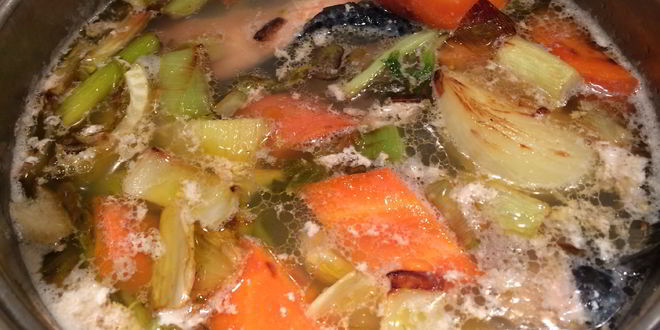 Рецепт рыбного бульона из головизны красной рыбы