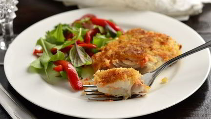 Рецепт Судака по-венски с овощным бульоном