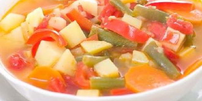 Рецепт супа-гуляша на курином бульоне