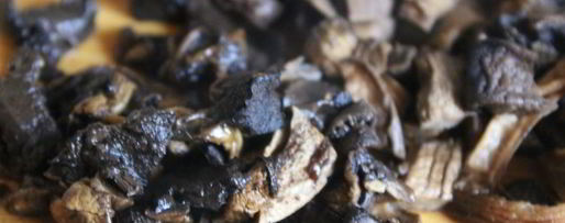 Шаг 1: супа с сушеными грибами и лапшой на курином бульоне