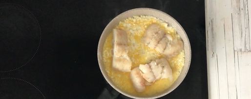 Шаг 7: трески по-польски на рыбном бульоне с корнем сельдерея