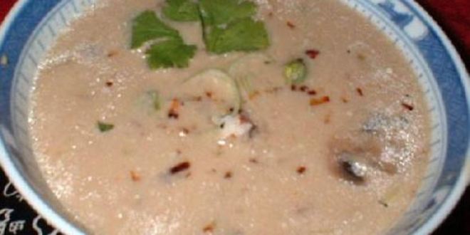 Рецепт весеннего бульона с грибами