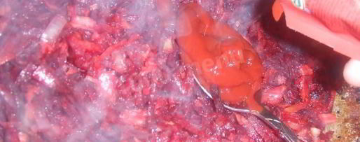 Шаг 5: вкусного борща на курином бульоне с курицей