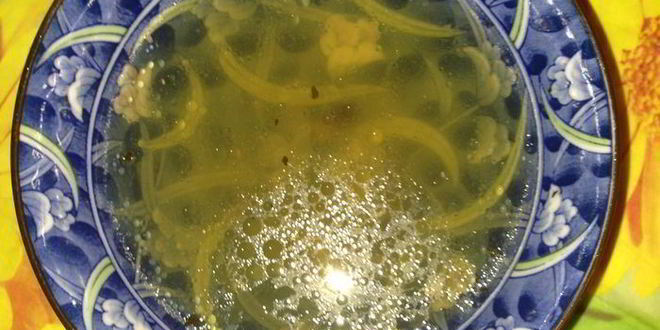 Рецепт волшебного по вкусу и богатый по составу бульон и оладушки