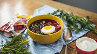 Рецепт супа с яйцом