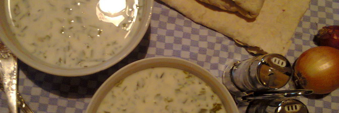 Рецепт Довги — супа из зелени на кефире