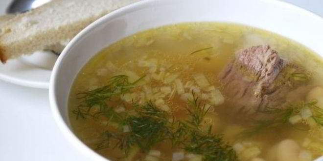 Рецепт фасолевого супа с говядиной