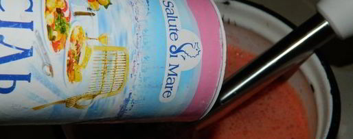 Шаг 13: арбузного гаспачо в ледяной тарелке