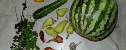 Шаг 6: арбузного гаспачо в ледяной тарелке