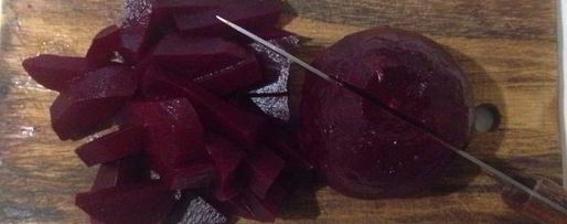 Шаг 1: гаспачо из свеклы