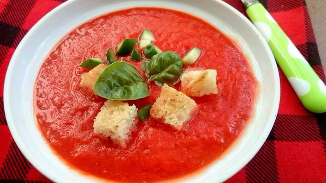 Рецепт Гаспачо классического