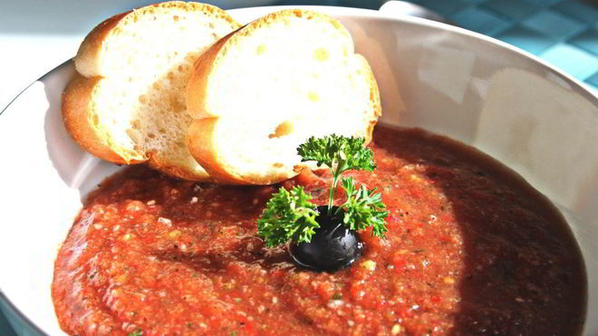 Рецепт Гаспачо по-деревенски