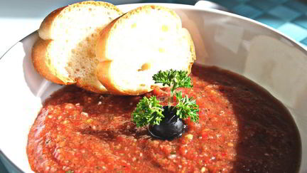 Рецепт Гаспачо по-деревенски