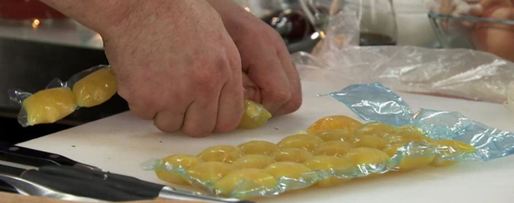 Шаг 2: гаспачо с апельсиновым льдом