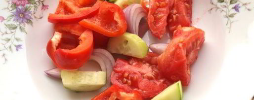 Шаг 1: гаспачо с арбузом