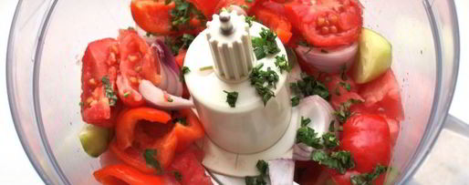 Шаг 3: гаспачо с арбузом