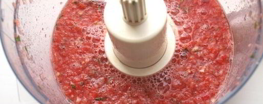 Шаг 4: гаспачо с арбузом