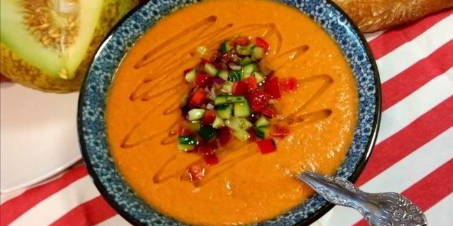 Рецепт гаспачо с дыней