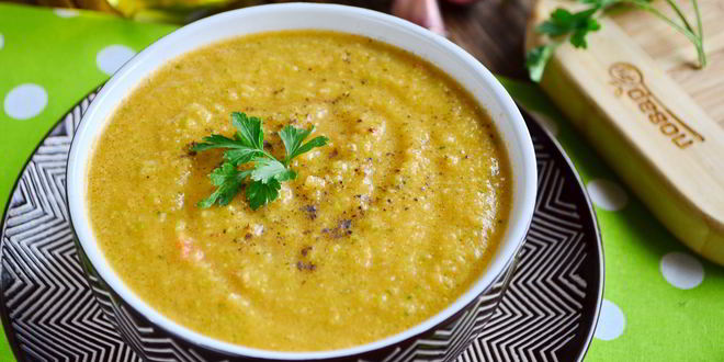 Рецепт гаспачо с кабачками остренький