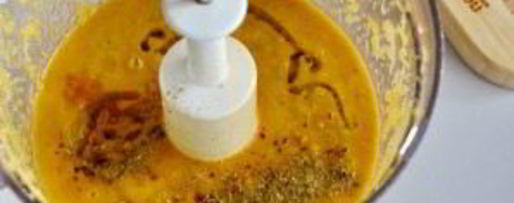 Шаг 4: гаспачо с кабачками остренький