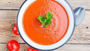 Рецепт Гаспачо с медом и авокадо