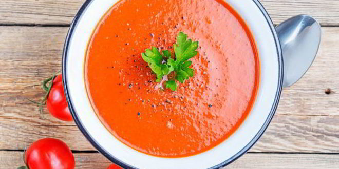 Рецепт гаспачо с медом и авокадо