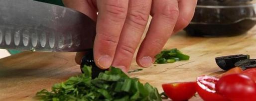 Шаг 4: гаспачо с пшеничными чипсами