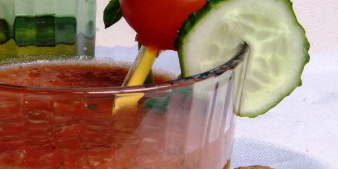 Рецепт гаспачо с сельдереем